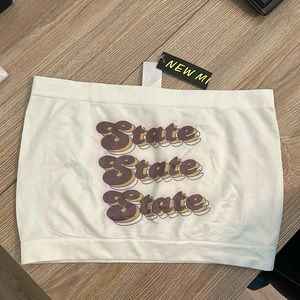 Florida State University bandeau top new with tags
